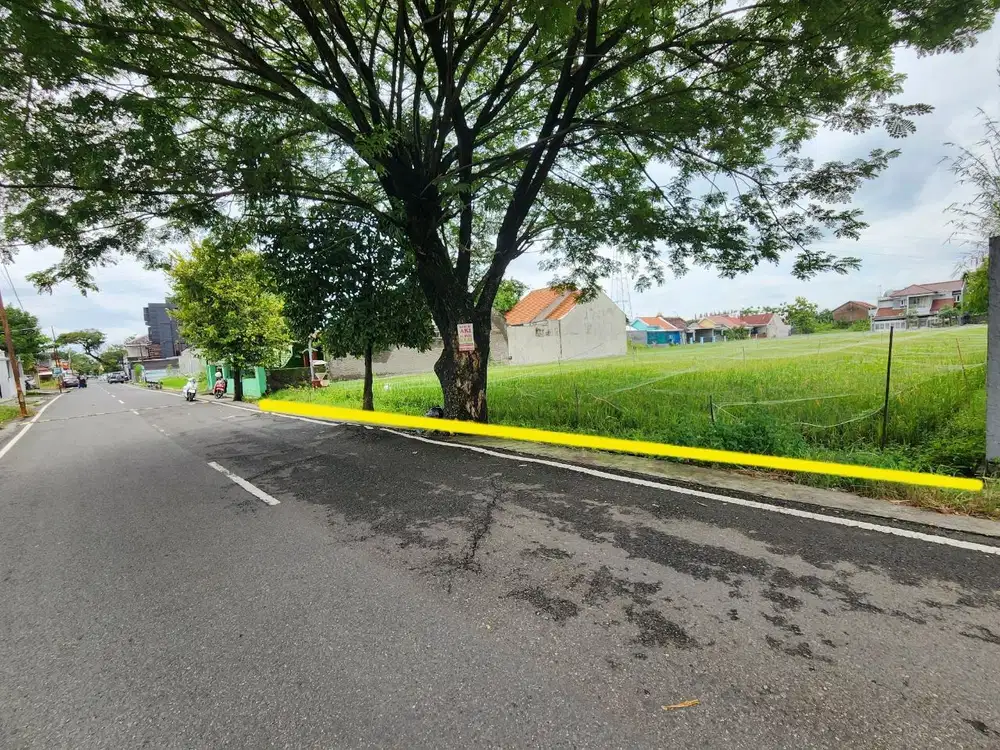 Tanah luas Banyuanyar solo kota dekat graha saba