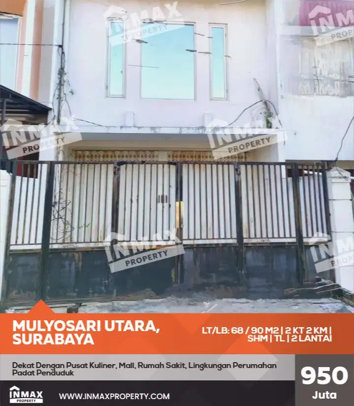 RUKO MULYOSARI SANGAT STRATEGIS