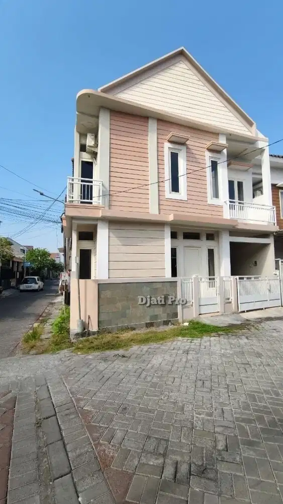 Rumah Hook 2 Lantai 3KT, 2KM Di Rungkut Medokan Sawah Timur, UPN, MERR