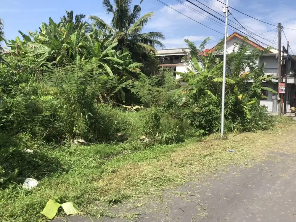Jual Tanah di Jl Kaliurang Km 10, Dekat UII Jogja: SHM