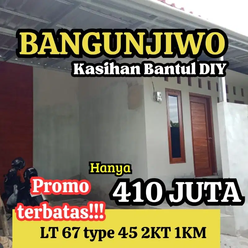 jual BU rumah di Bangunjiwo kasihan Bantul