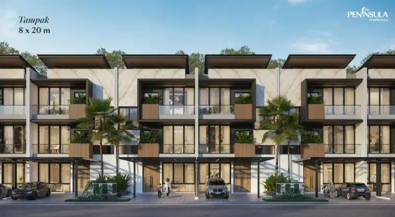 Dijual cepat rumah The peninsula pik2 bagus banget