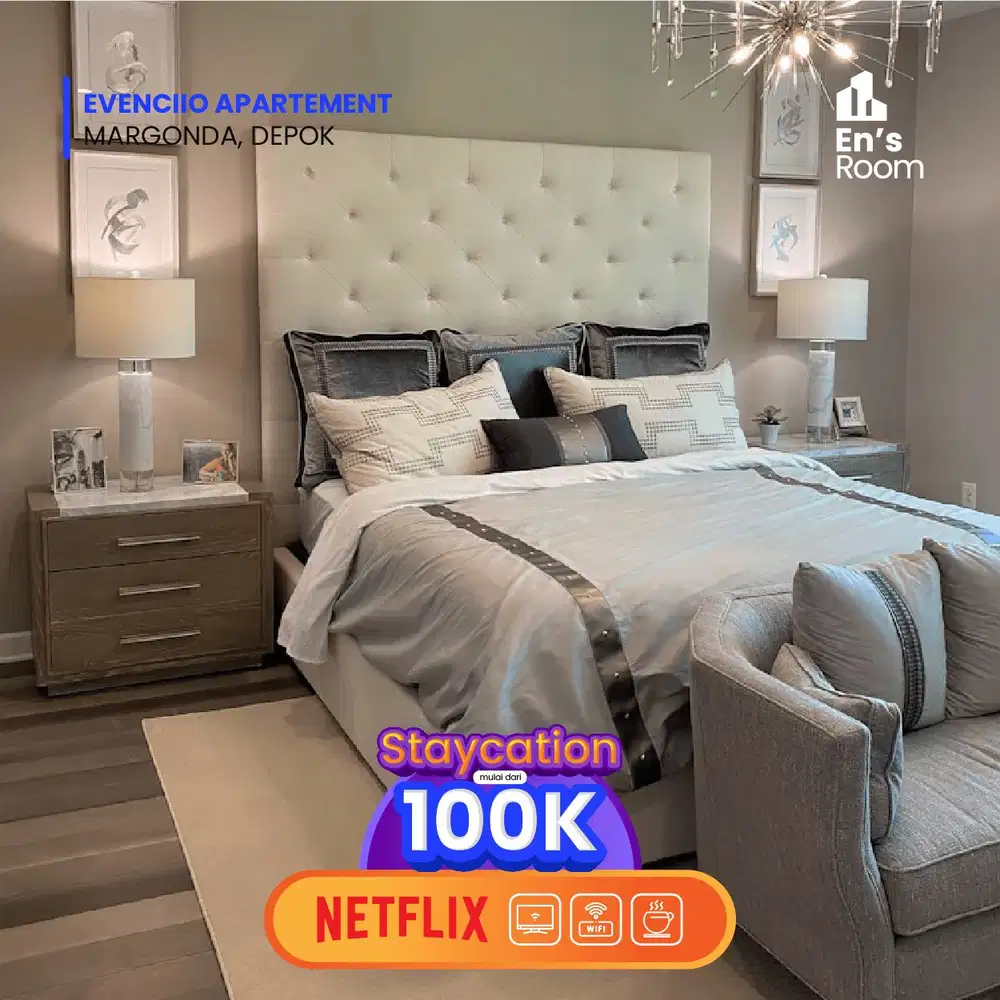 Staycation Penginapan Emerald Bintaro Aesthetic En'sRoom Jumat