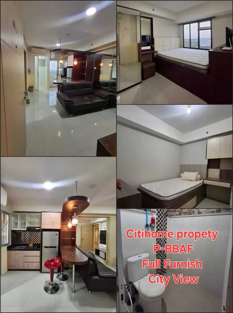 Di Sewakan Tahunan 2 BR Full Furnisd Apartment educity by citihome