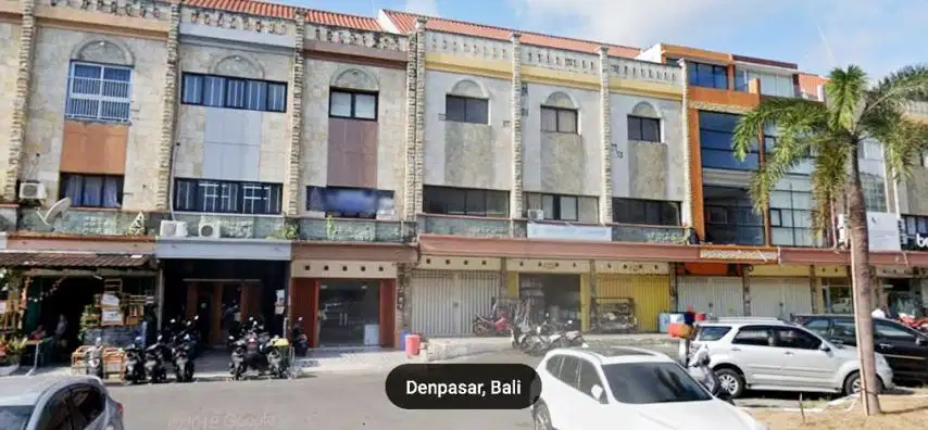 Dijual Ruko lebar 9 meter (2 unit gandeng) - Imam Bonjol Denpasar Bali