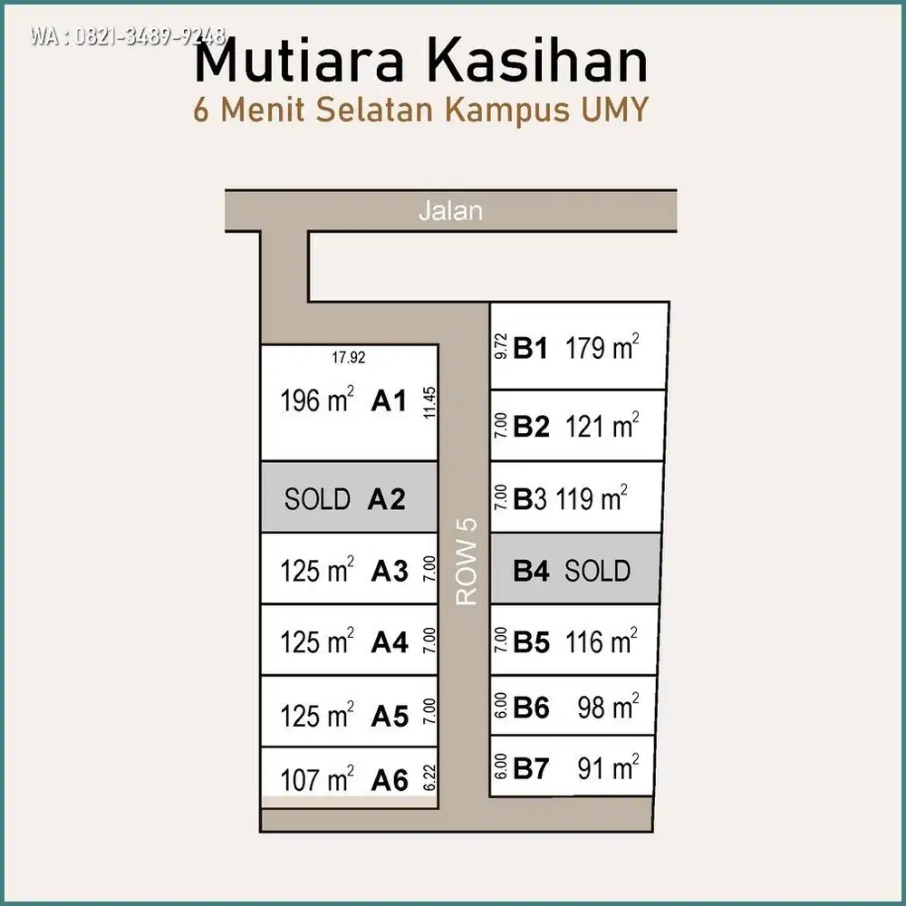 300 Jt-an Selatan Kampus UMY Jogja, Rumah Kasihan Gaya Bali