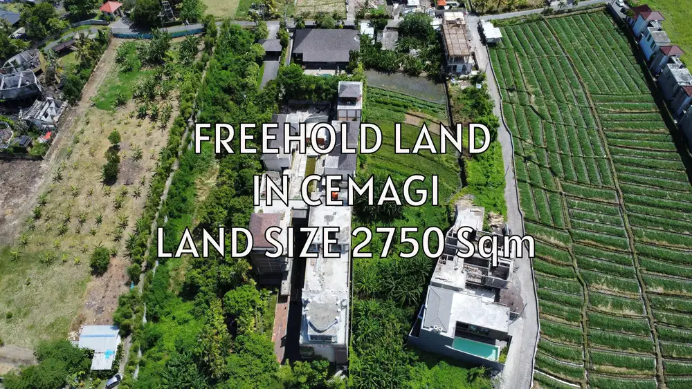 Tanah 200 m ke Pantai di Pantai Cemagi Mengwi Badung Bali