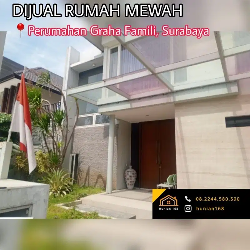 Rumah Mewah Murah Graha Famili Family Dian Istana Surabaya Barat