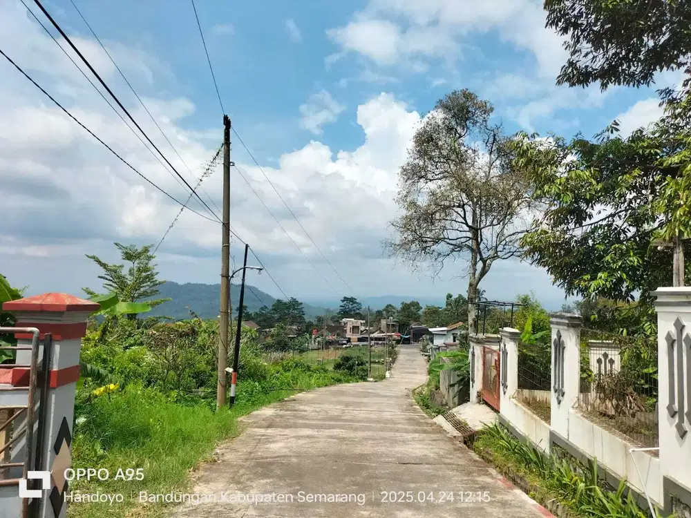 JUAL TANAH 5499 BONUS RUMAH SEISINYA DI BANDUNGAN VIEW BAGUS