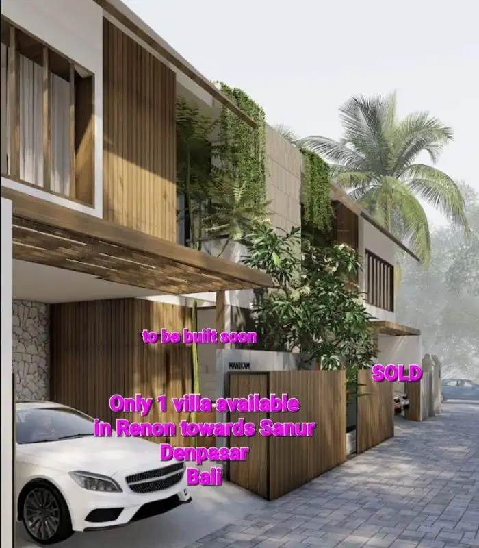 villa inden  lantai 2 di tukad balian denpasar