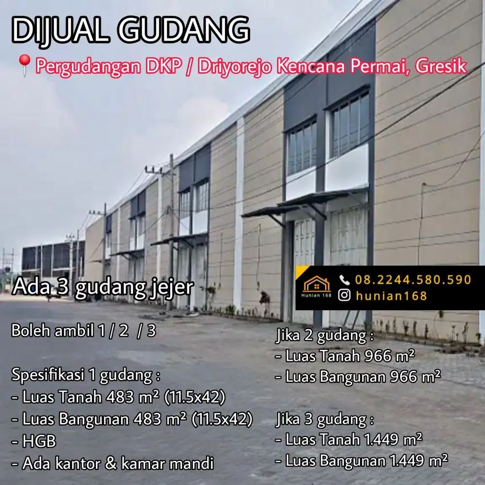 Gudang Dkp Warehouse 2 Driyorejo Kencana Permai Raya Cangkir Gres