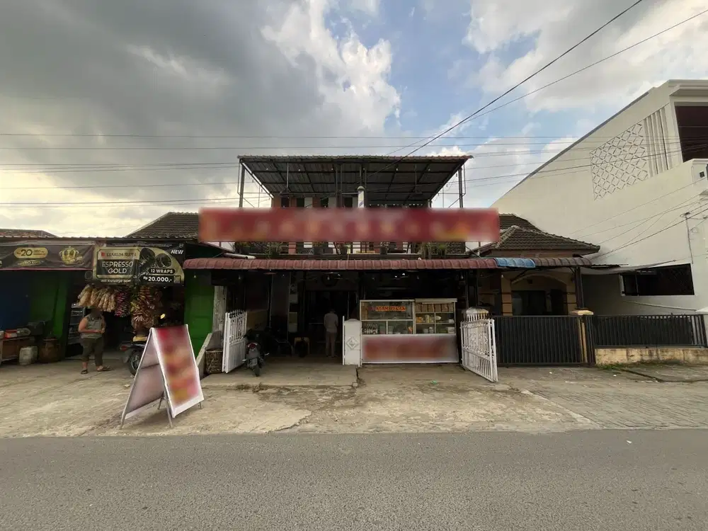 Rumah makan usaha cafe jual murah