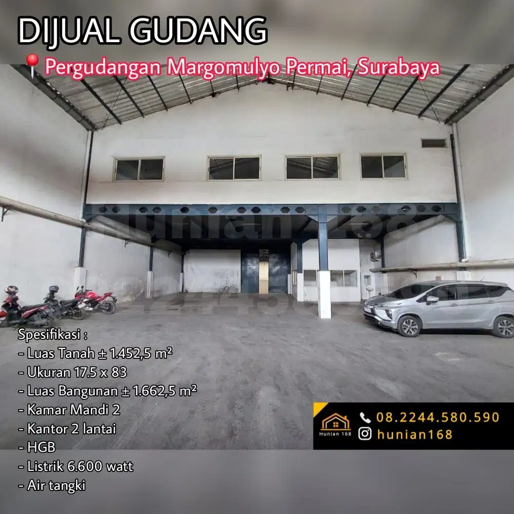 Gudang Pergudangan Margomulyo Permai Suri Mulia Angtropolis Surabaya
