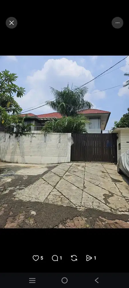 Dijual Rumah Siap Huni  di Kemang