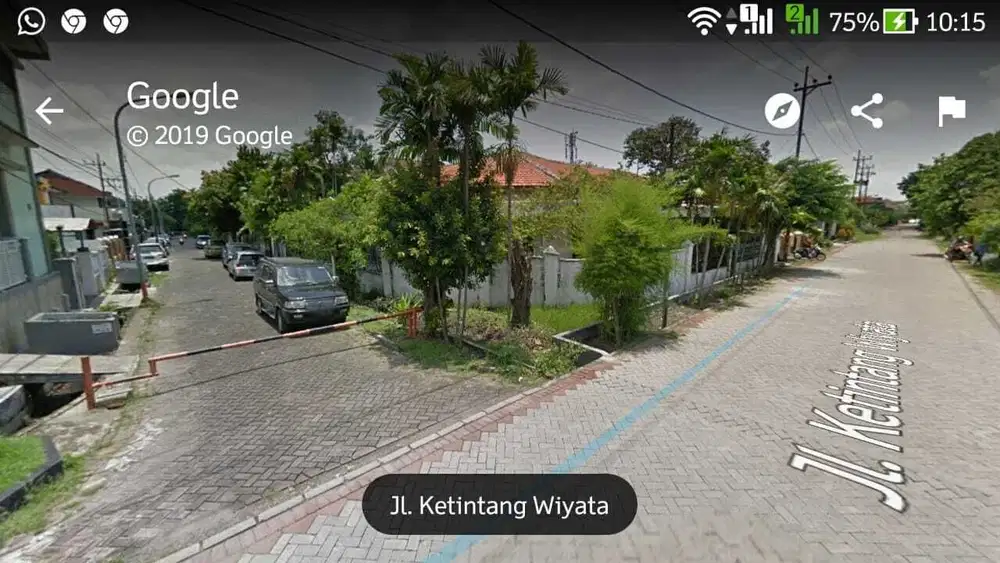 Dijual rumah jl. Ketintang Wiyata, Surabaya.  Dekat kampus Unesa