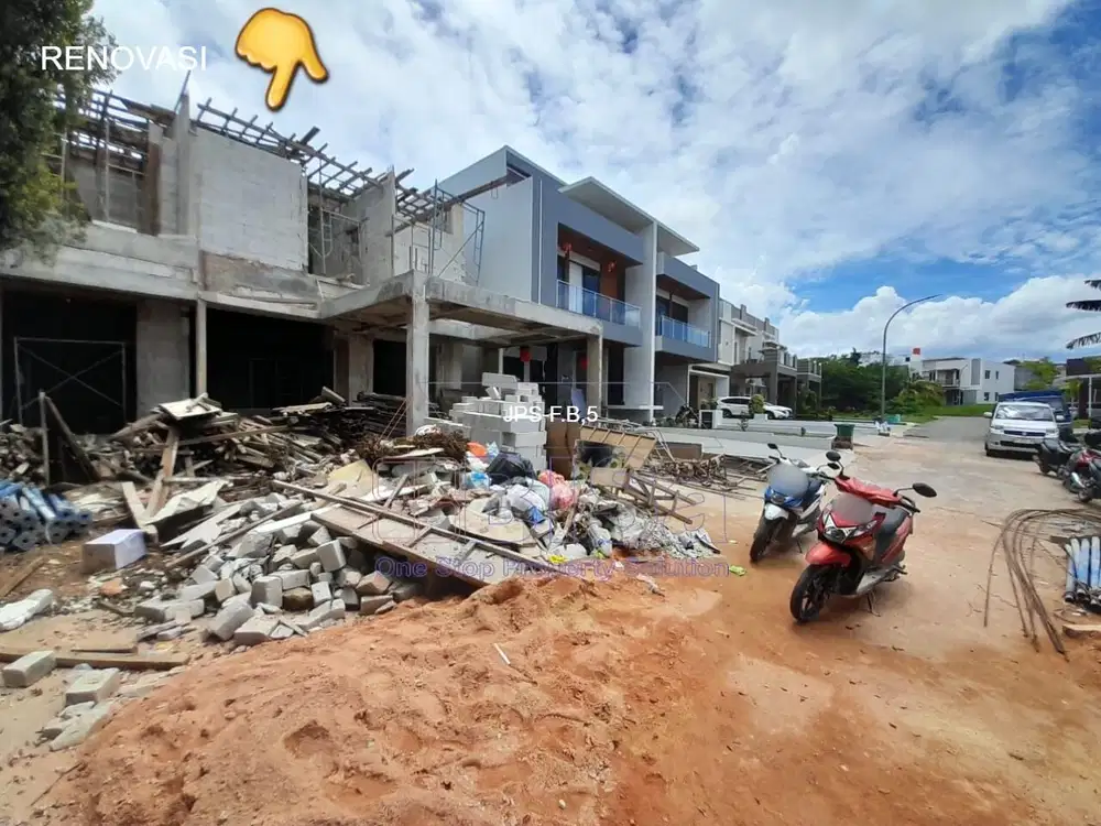 Rumah Mewah Full Renovasi di Beverly Green Avenue, Batam Centre