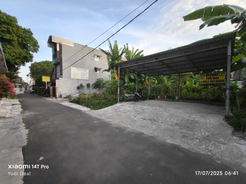 Tanah di jalan Garud ( sayap jalan Tuparev)