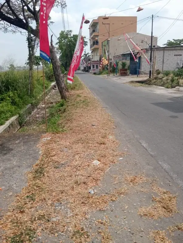 Dijual tanah dah urug dekat perum di jaten karanganyar