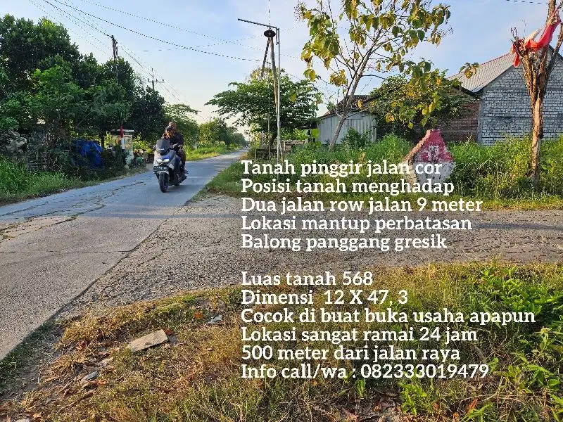 Tanah pekarangan hook  murah &amp; strategis