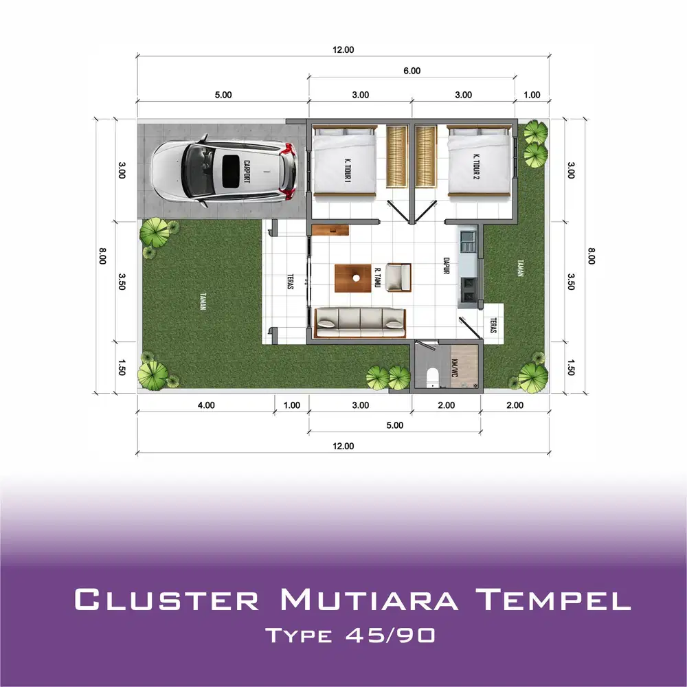 Jual Murah Rumah Sleman 5 Menit RSUD Sleman Jogja