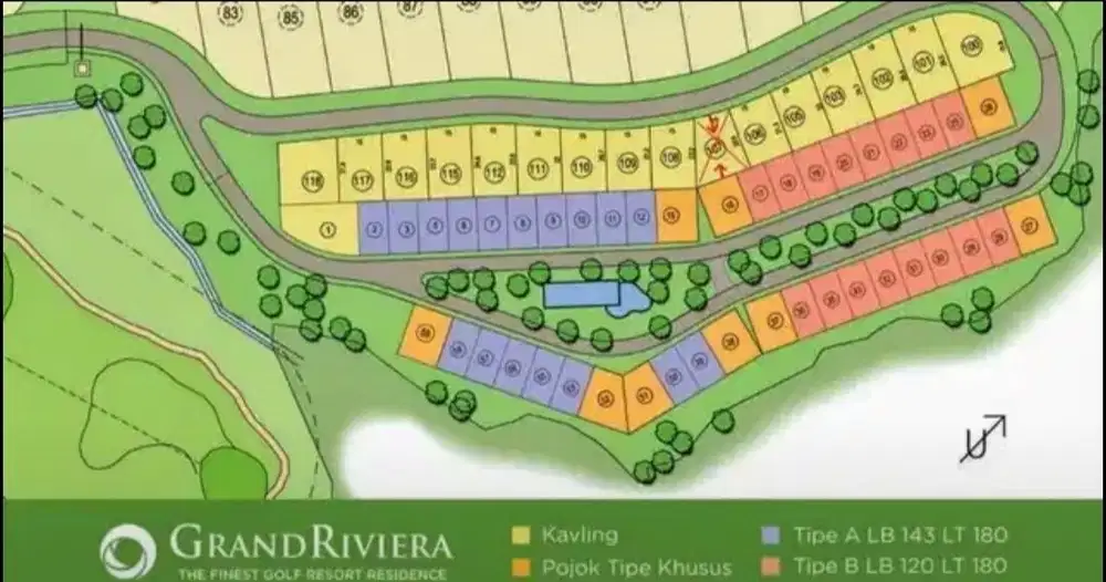 TERMURAH TANAH KAVLING TAMAN DAYU PANDAAN CLUSTER GRAND RIVIERA