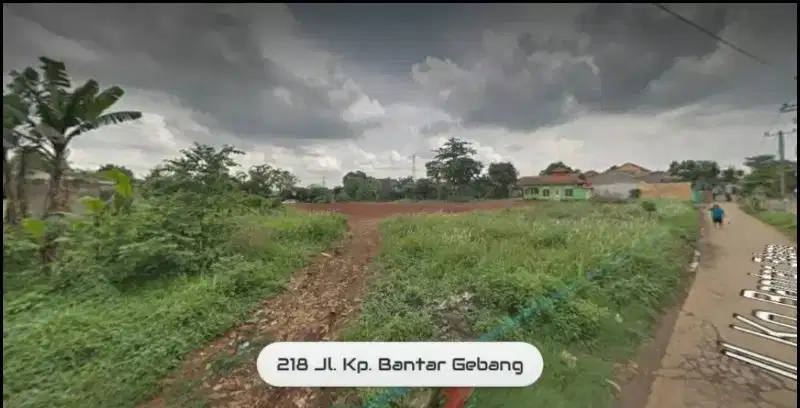 DI JUAL MURAH  TANAH  KOSONG BANTAR GEBANG KOTA BEKASI
