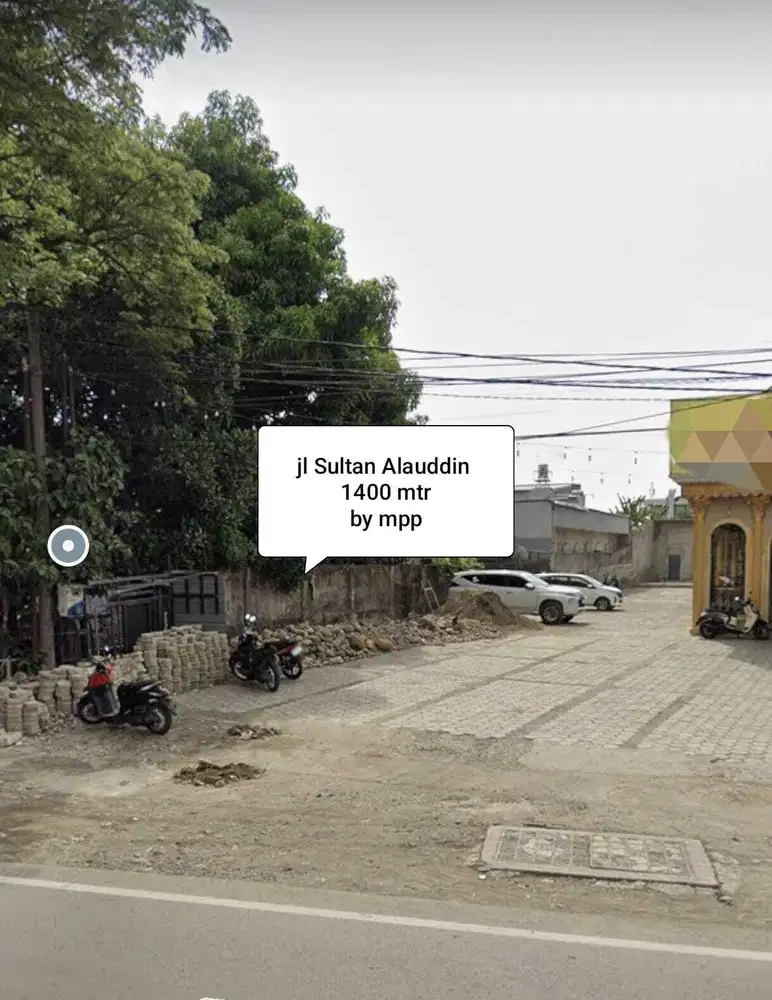 Lokasi Sewa jl Sultan Alauddin Makassar 1400 MTR cocok kuliner