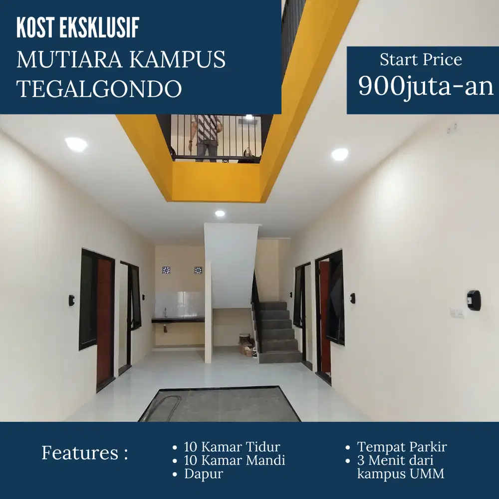 Di jual rukos strategis siap bangun belakang kampus muhammadiyah