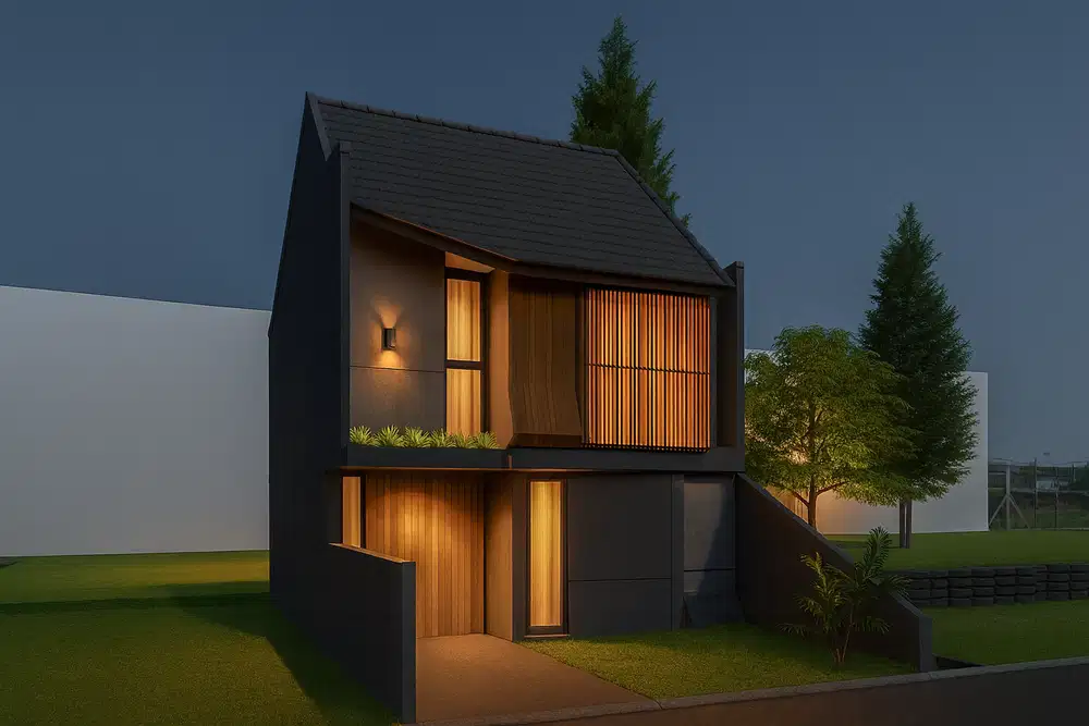 Timur Jl. Kaliurang Km 13 – Hunian Tropis Modern Bonus Kolam Renang