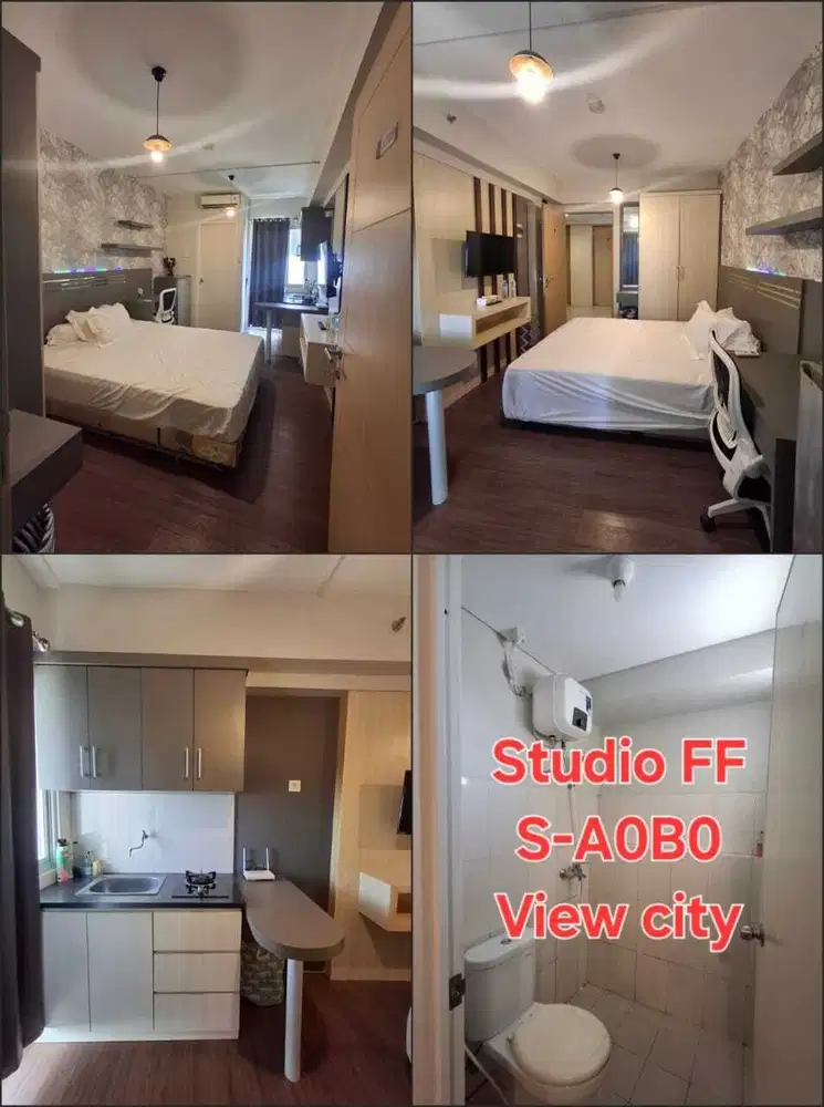 Di SEWAKAN BULANAN STUDIO Furnish Apartemen Educity by Citihome