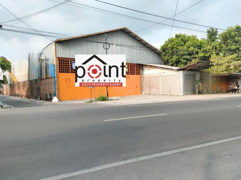 Sewa gudang strategis dekat exit tol solo akses container