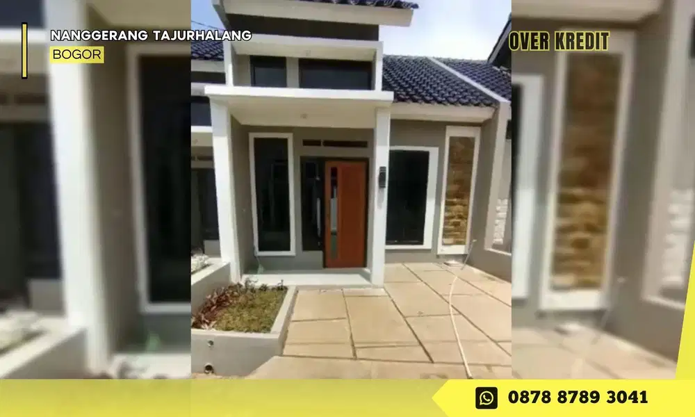 Over Kredit Rumah 59JT di Graha Indah Asri Tajurhalang dkt Stasiun