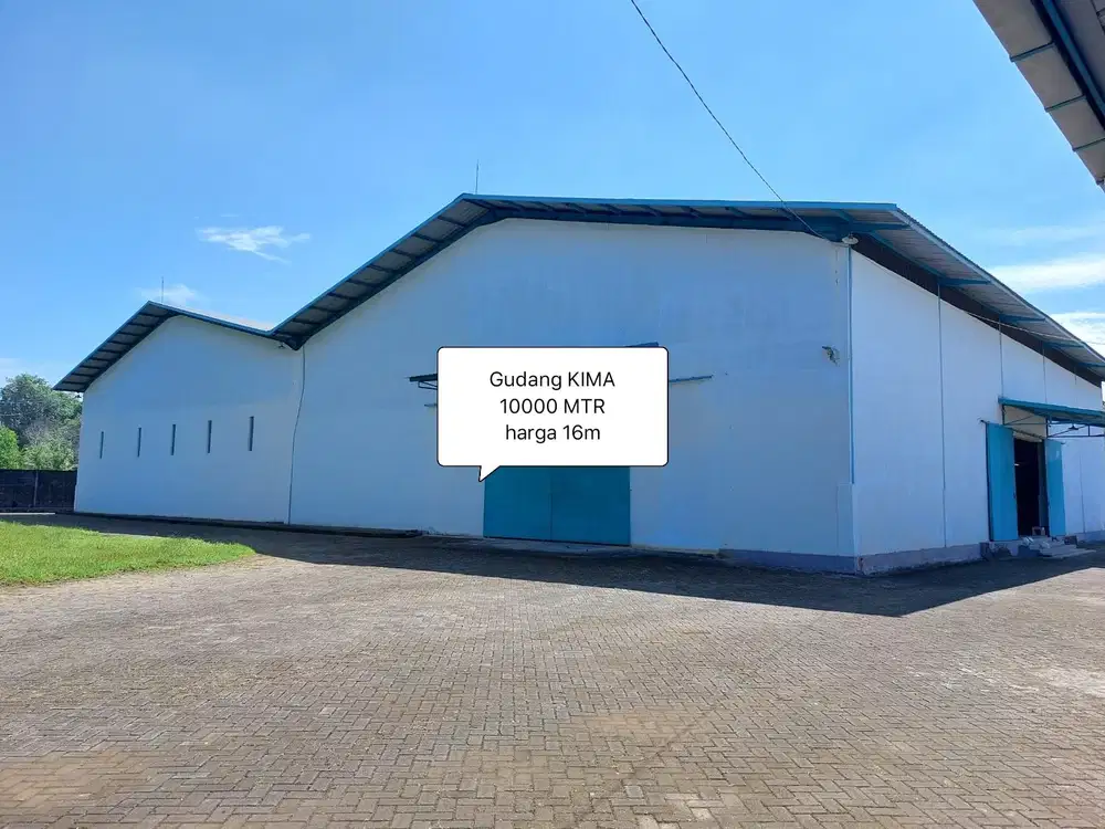Gudang Murah Makassar 1ha siap pakai