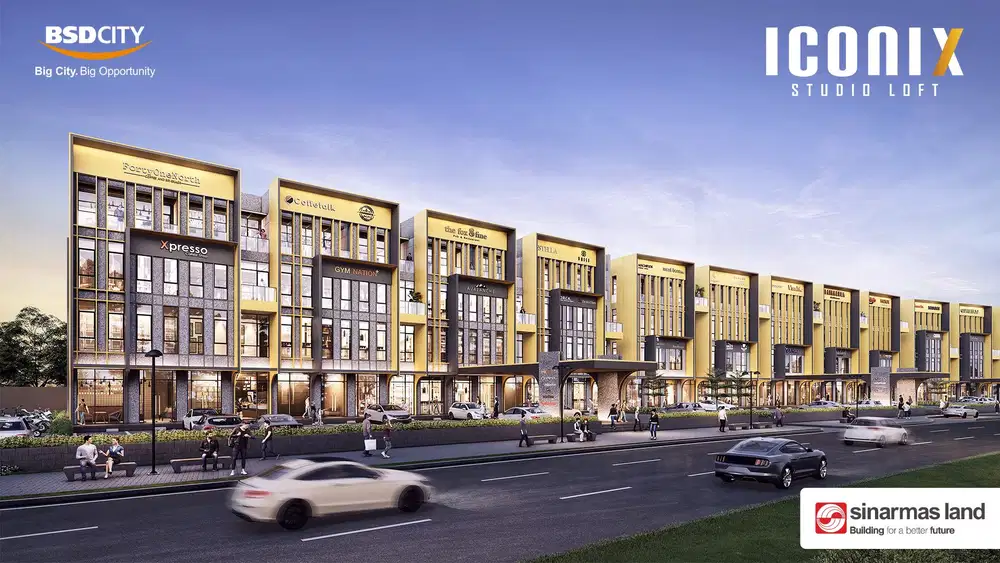 Di Jual Iconix Studio Loft by Sinarmas Land