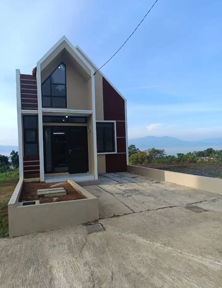 Jual rumah baru siap huni