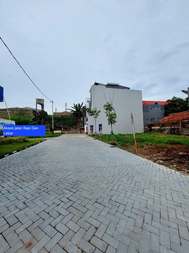 Tanah Kavling Murah Dalam Cluster Pinggir Jalan utama Di Jagakarsa