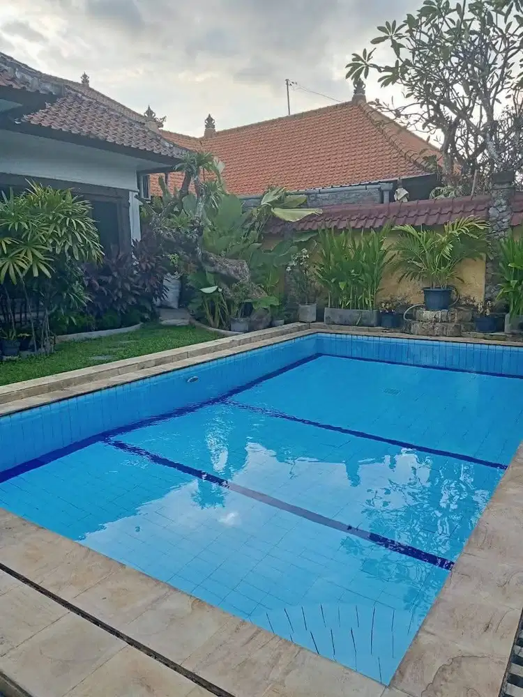 dijual villa lantai 1 dekat pantai mertasari sanur