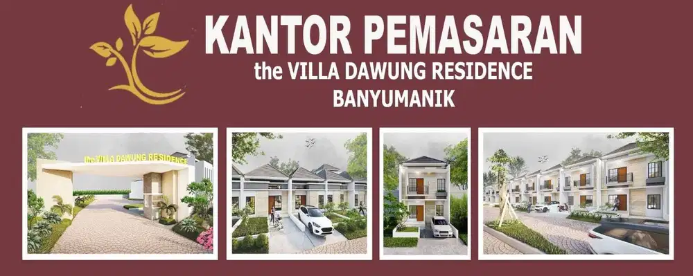 Cluster Ekslufif 2 Lantai The Villa Dawung Residence Pudak Payung