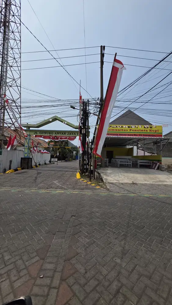 Tanah Siap Bangun Di Jalan Utama GunungAnyar Jaya, Cocok bwt Usaha