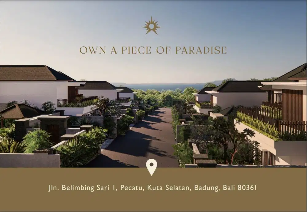 VILLA 5 ARE DI PECATU KUTA SELATAN