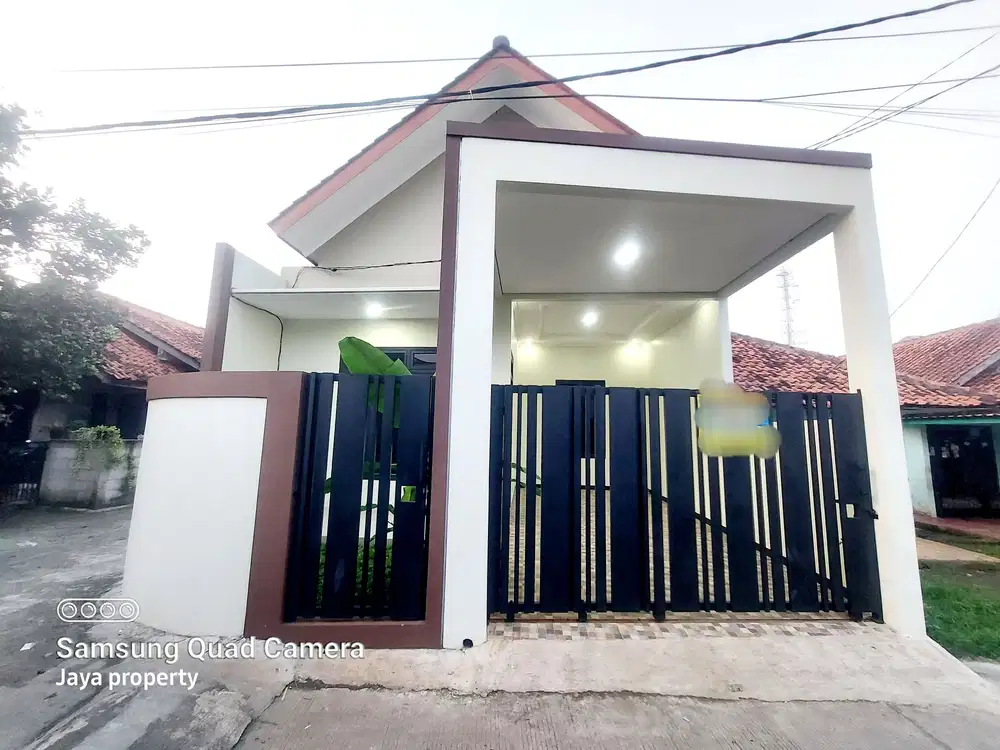 Rumah baru di jatimekar kodau LT.112m shm garasi mobil