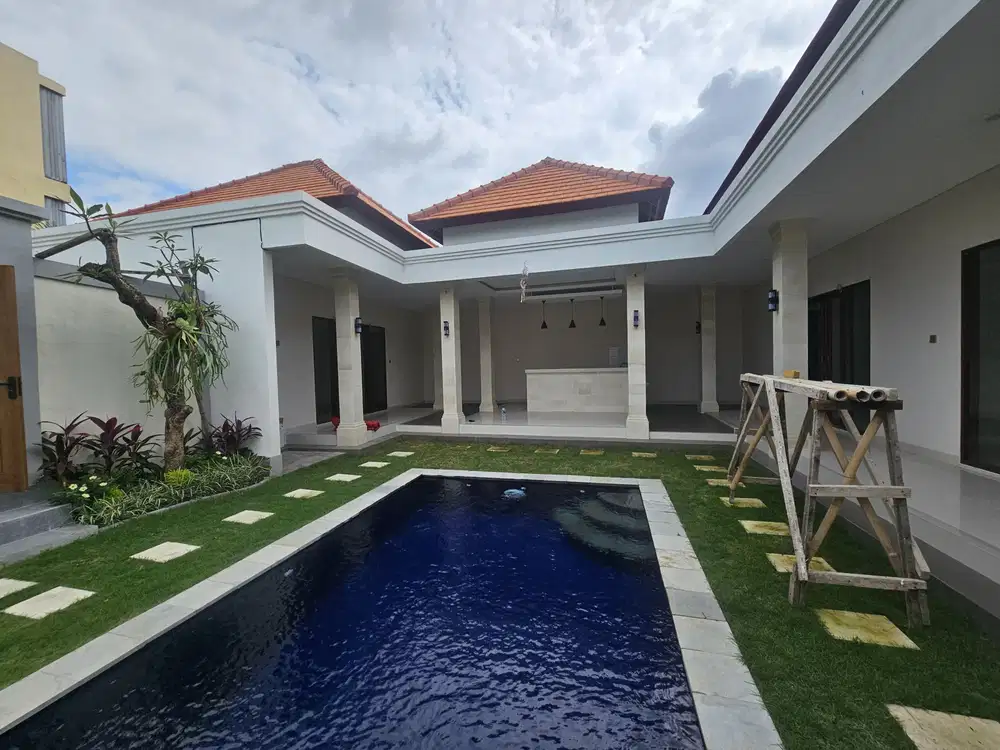 villa baru lantai 1 disewakan lokasi umalas
