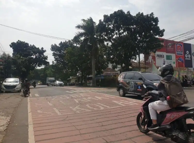 tanah murah di jl raya blimbing luas 1.653 bagus buat gudang & usaha