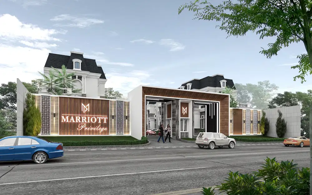 Villa Komplek Marriot Privilege daerah krakatau medan timur