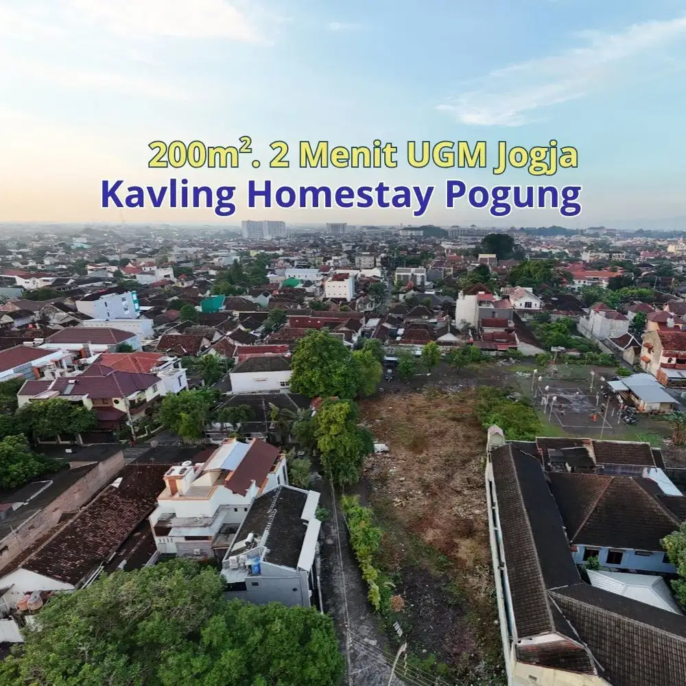 Kavling Kos Eksklusif, 200m², 9jt-an/m², Parkir Luas