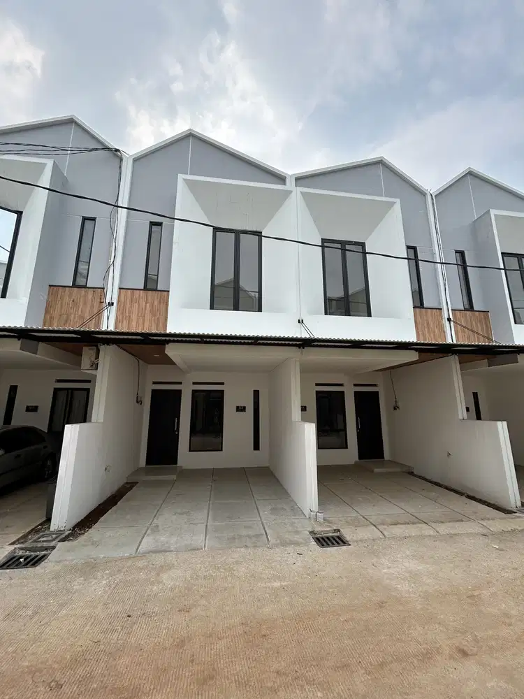 Rumah Modern Minimalis 2 lantai di Depok