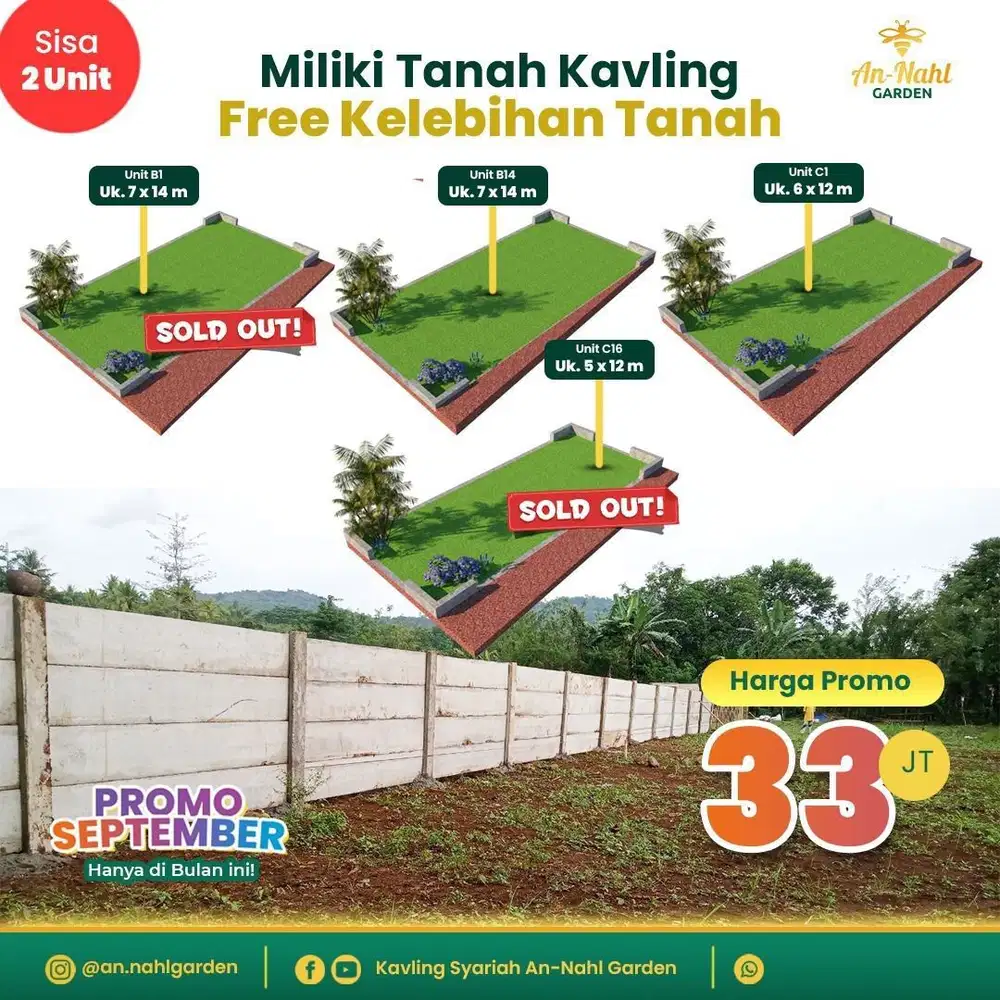 KAVLING DEKAT KOTA MAKASSAR COCOK BANGET UNTUK BERKEBUN