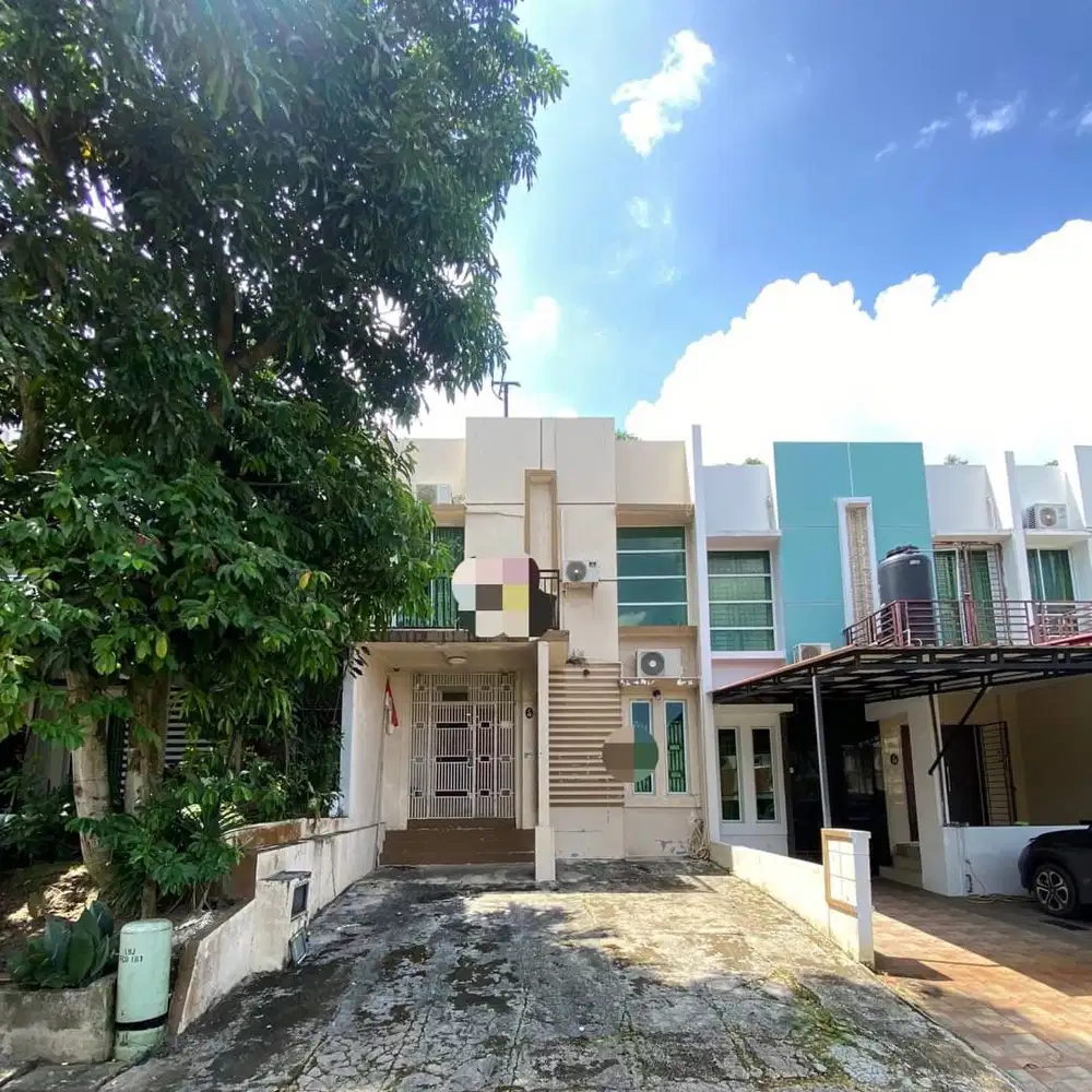Dijual rumah full bangun 2 lantai depan awal bross puri casablanca