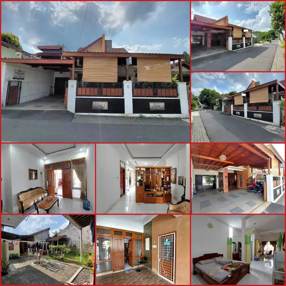 Rumah dengan tanag luas sangat myaman dan strategis