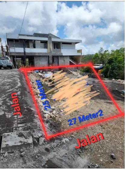 Land for sale / rent, 2nd floor, Ungasan sea view